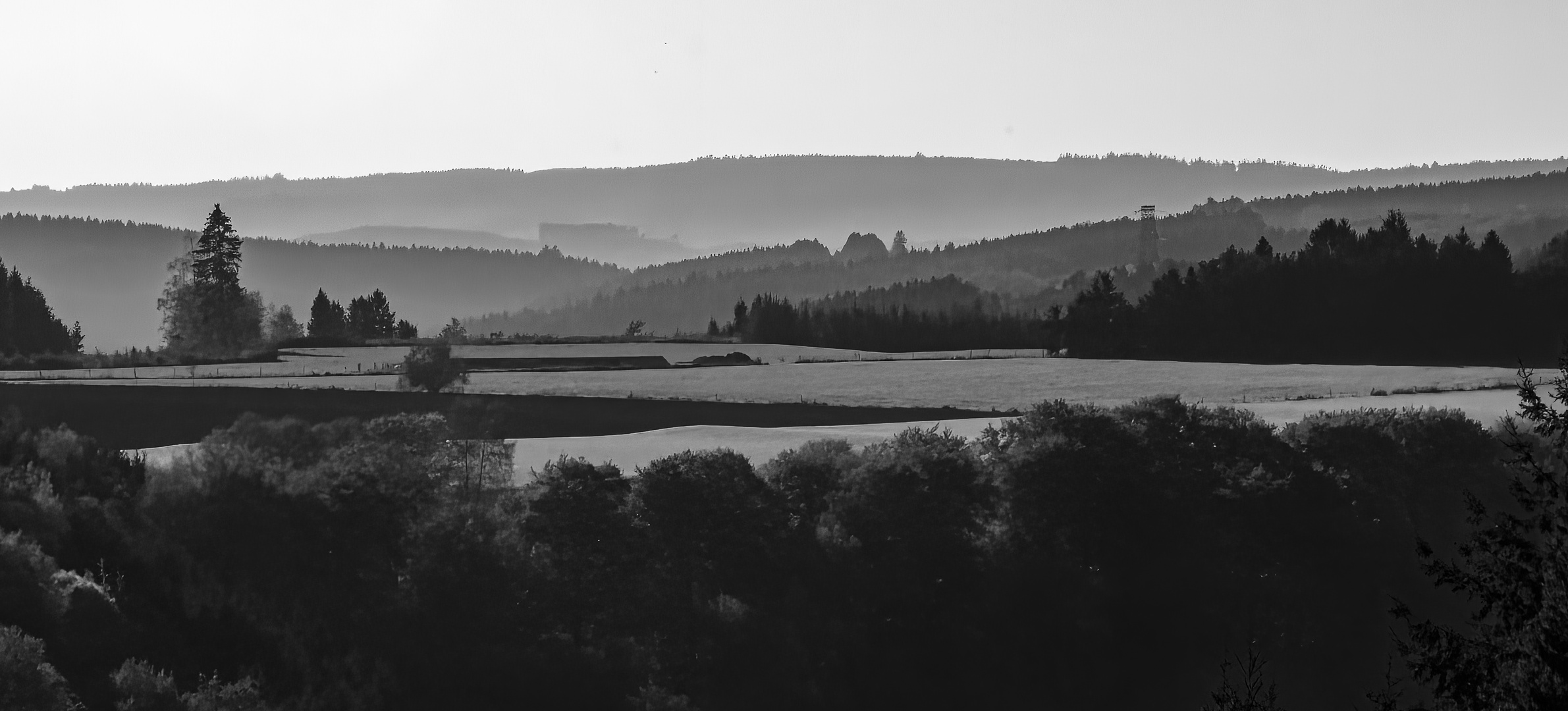 Ardennenlandschaft bei Huffelaize 