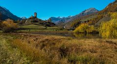 Ardez_Il Lai und Burg Steinsberg