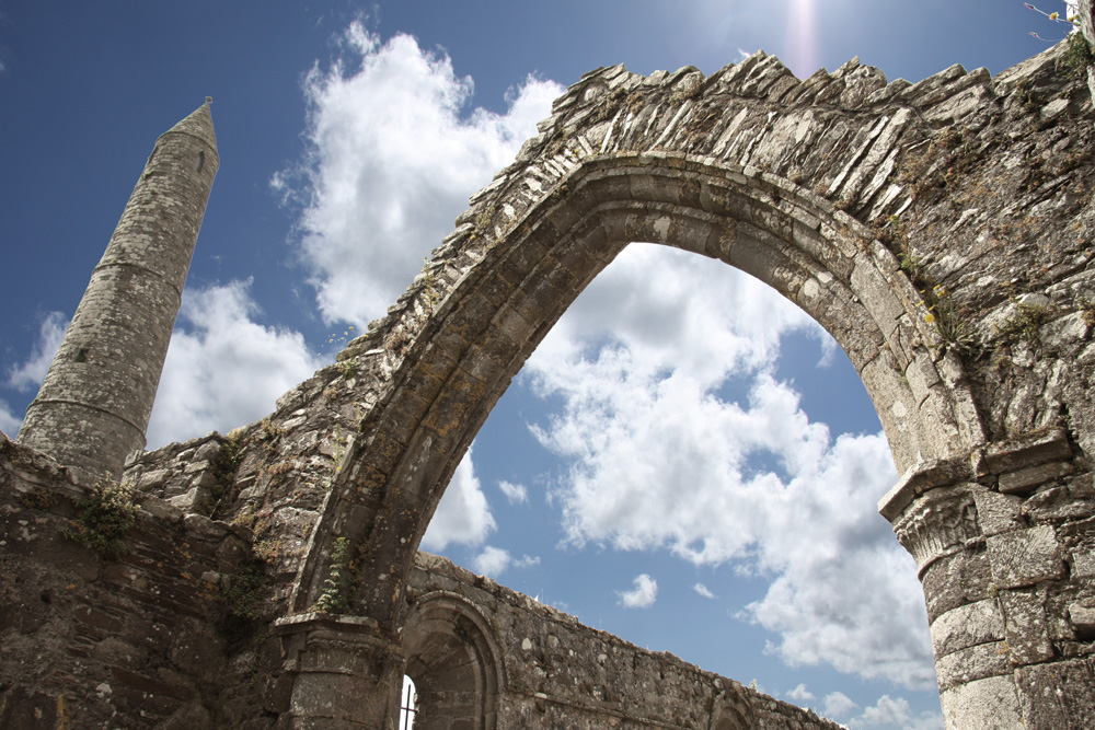 Ardmore Abbey and Roundtower