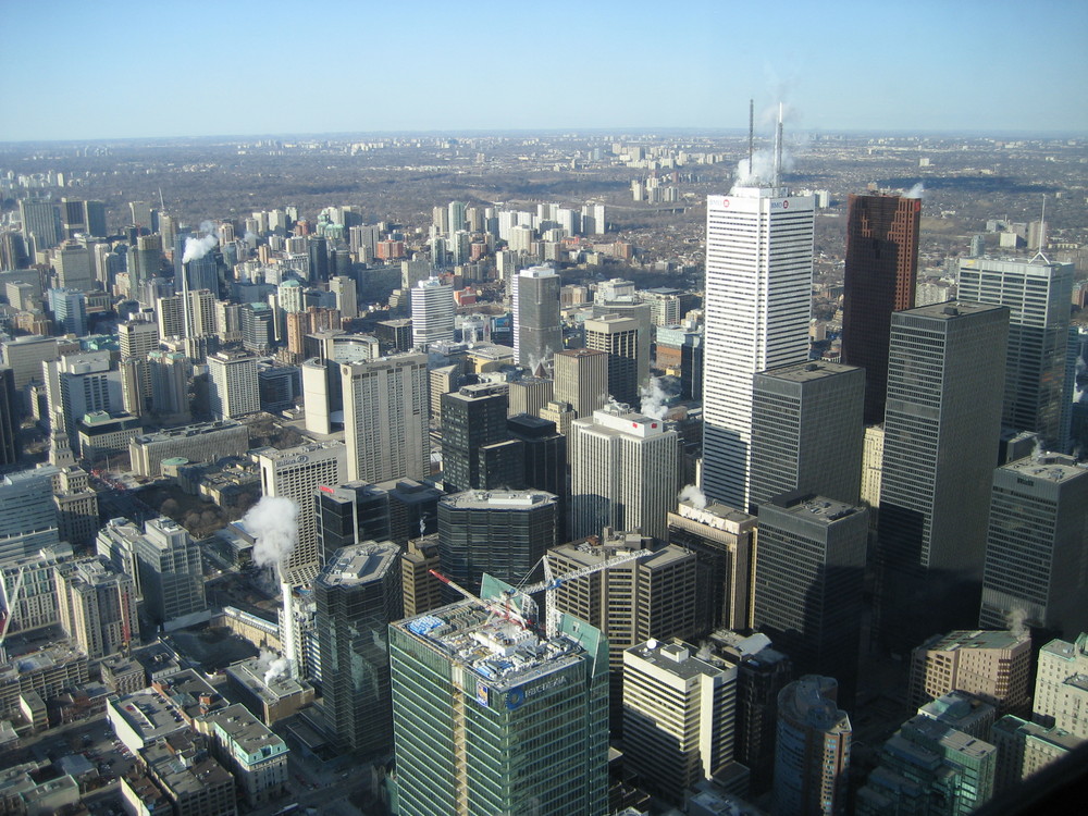 Area from CN Tower