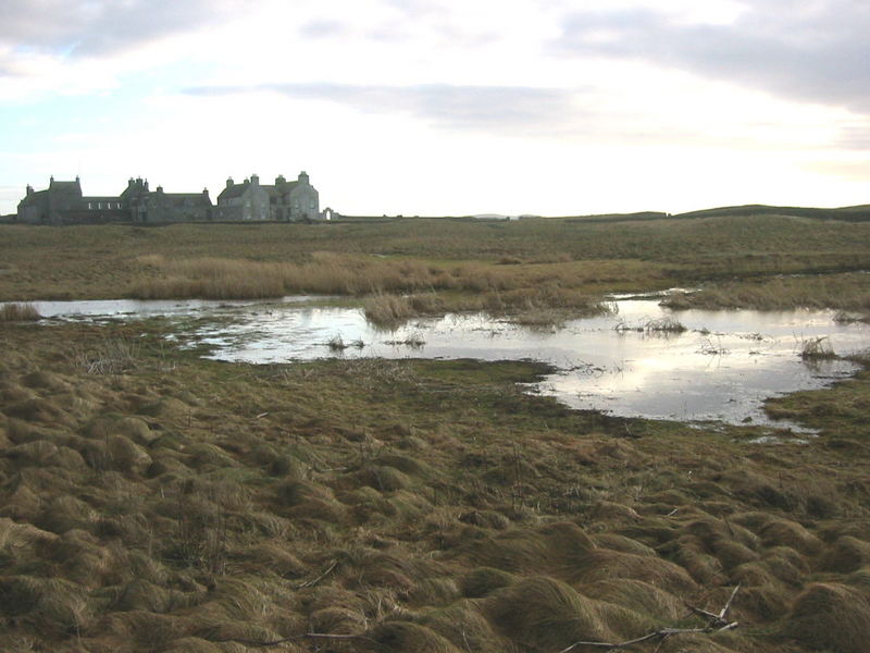 Area round Skara Brae Orkney Island