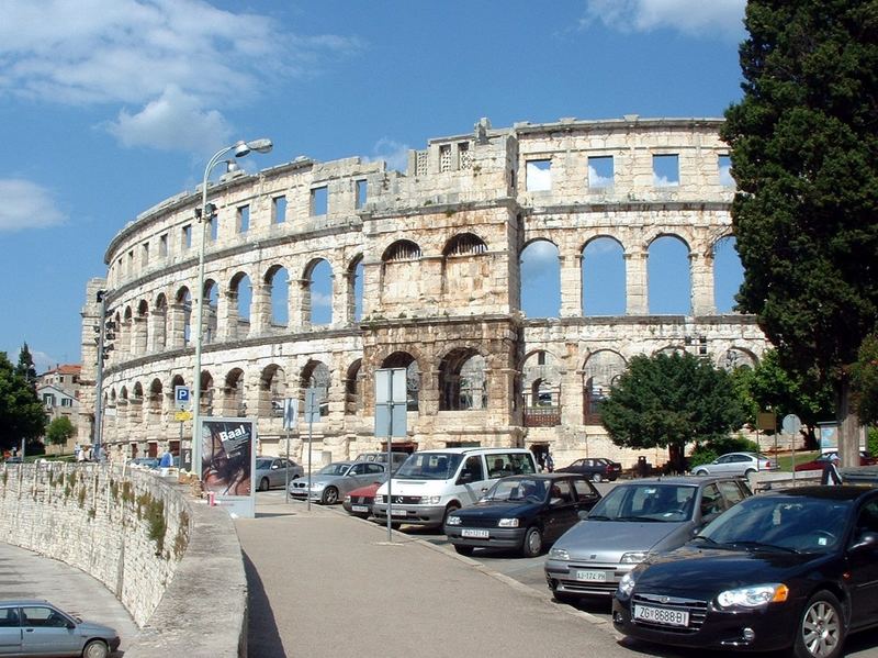 Arena Amphitheater in Pula