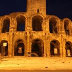 Arena Arles bei Nacht
