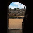 arena del circo desde la sombra