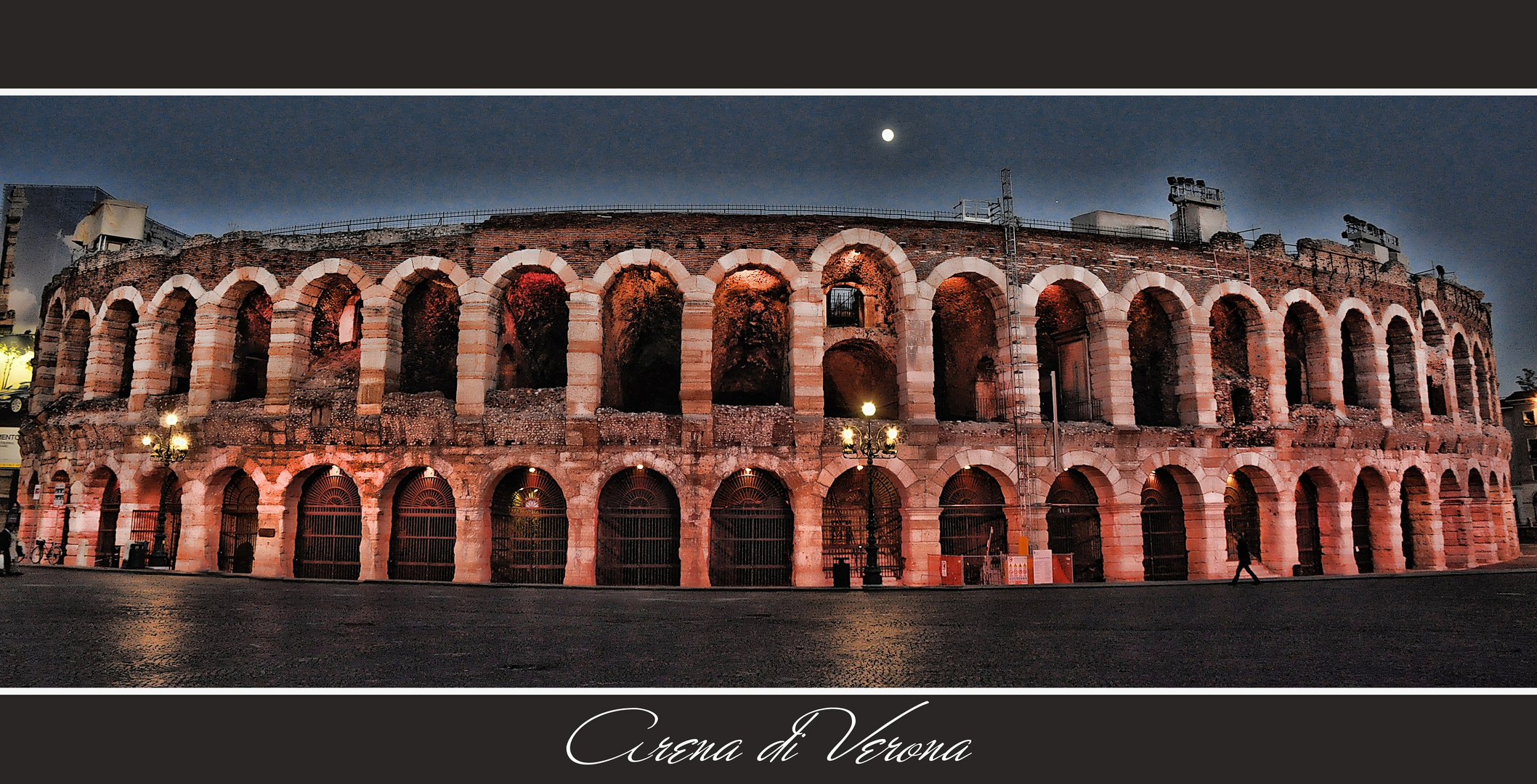 Arena di Verona im Mondschein