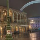 Arena di Verona im Weihnachtsregen