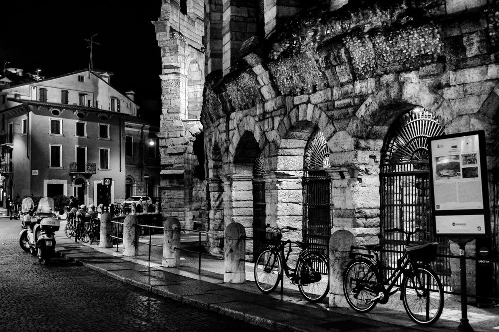 Arena di Verona, notturno