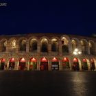 Arena die Verona bei Nacht