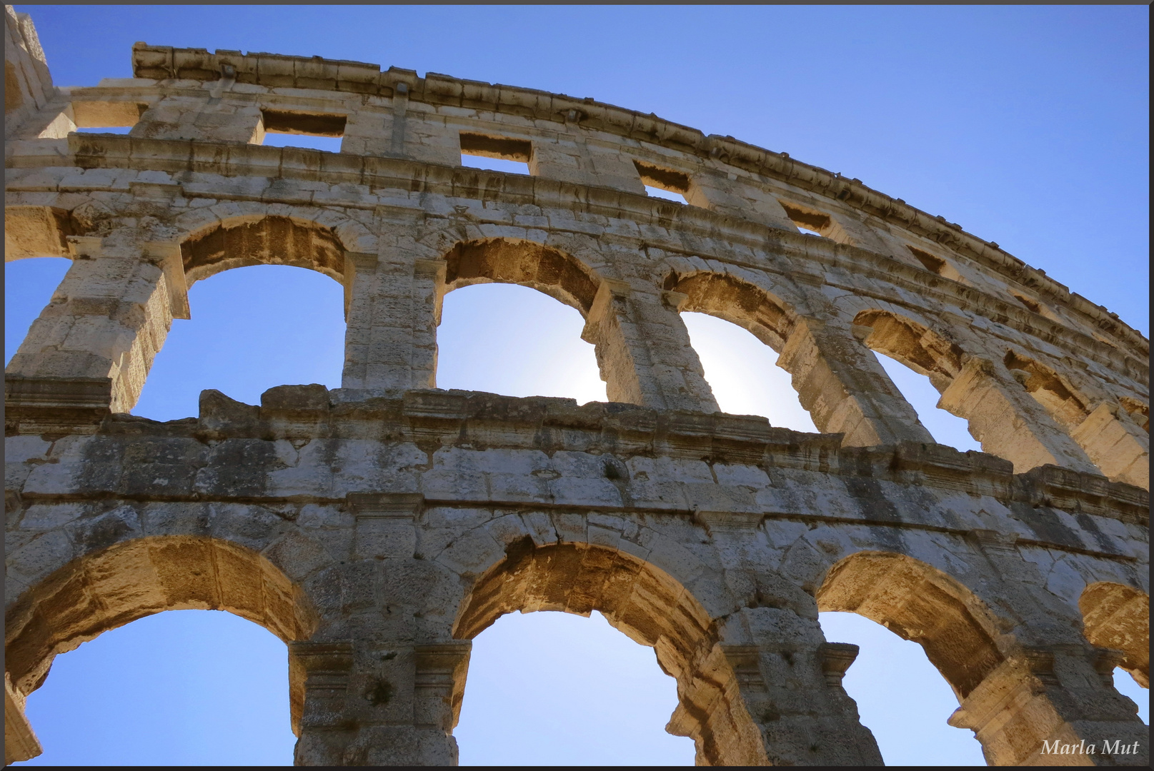 Arena in Pula / Kroatien