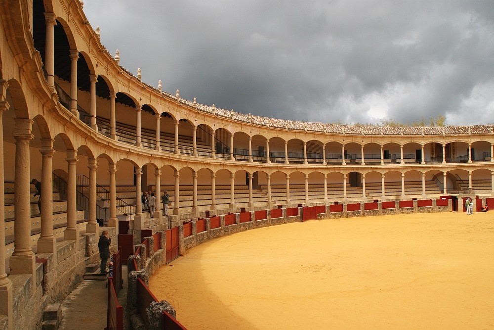 Arena in Ronda (Andalusien)