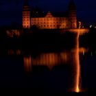 Arend Mayer: Bewegung - Silvester-Flug ums Schloss Johannisburg in Aschaffenburg