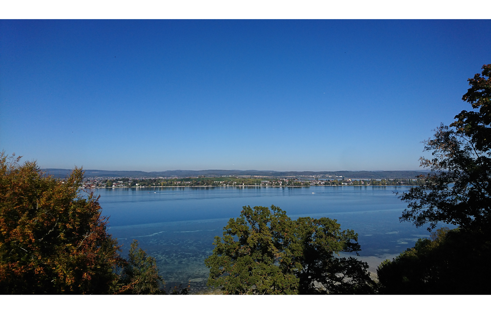 Arenenberg, Blick auf die Halbinsel Reichenau