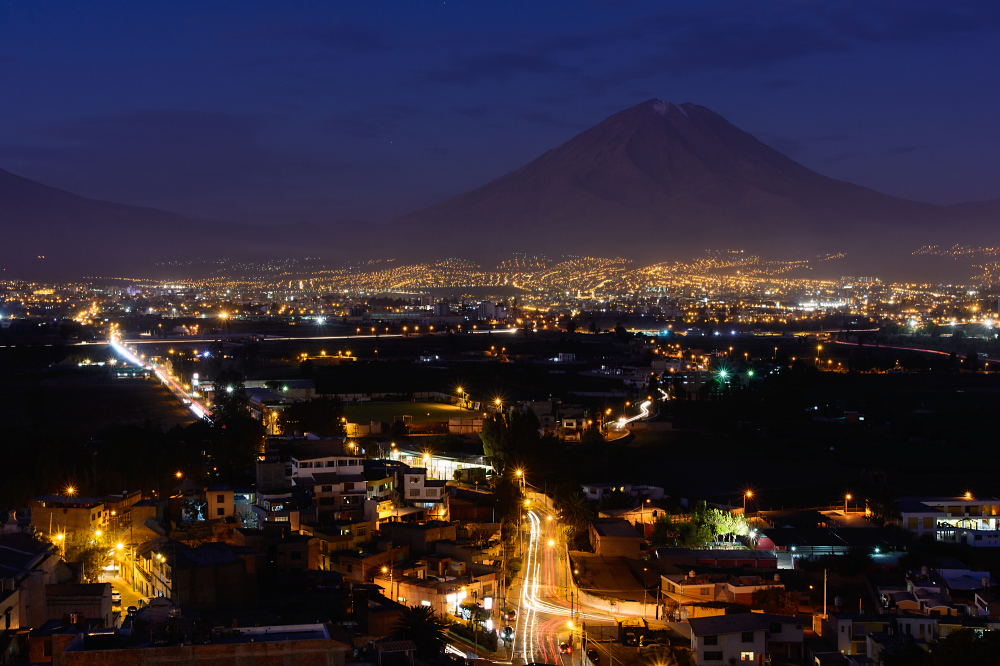 Arequipa bei Nacht 2