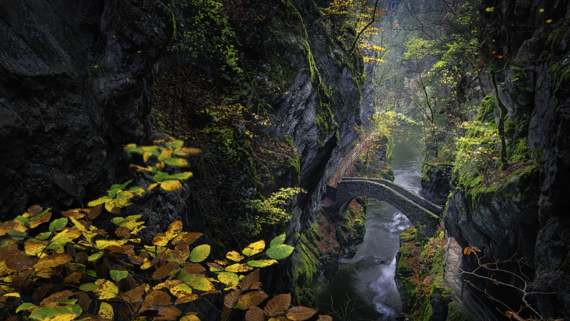 Areuse Schlucht, Schweiz - Gorge de l'Areuse, Suisse