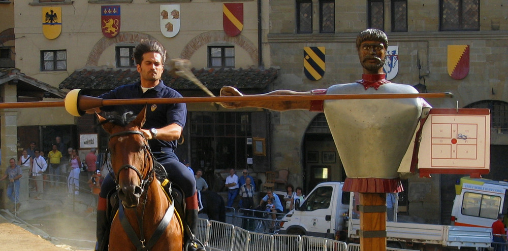 AREZZO - PROVE PER IL PALIO