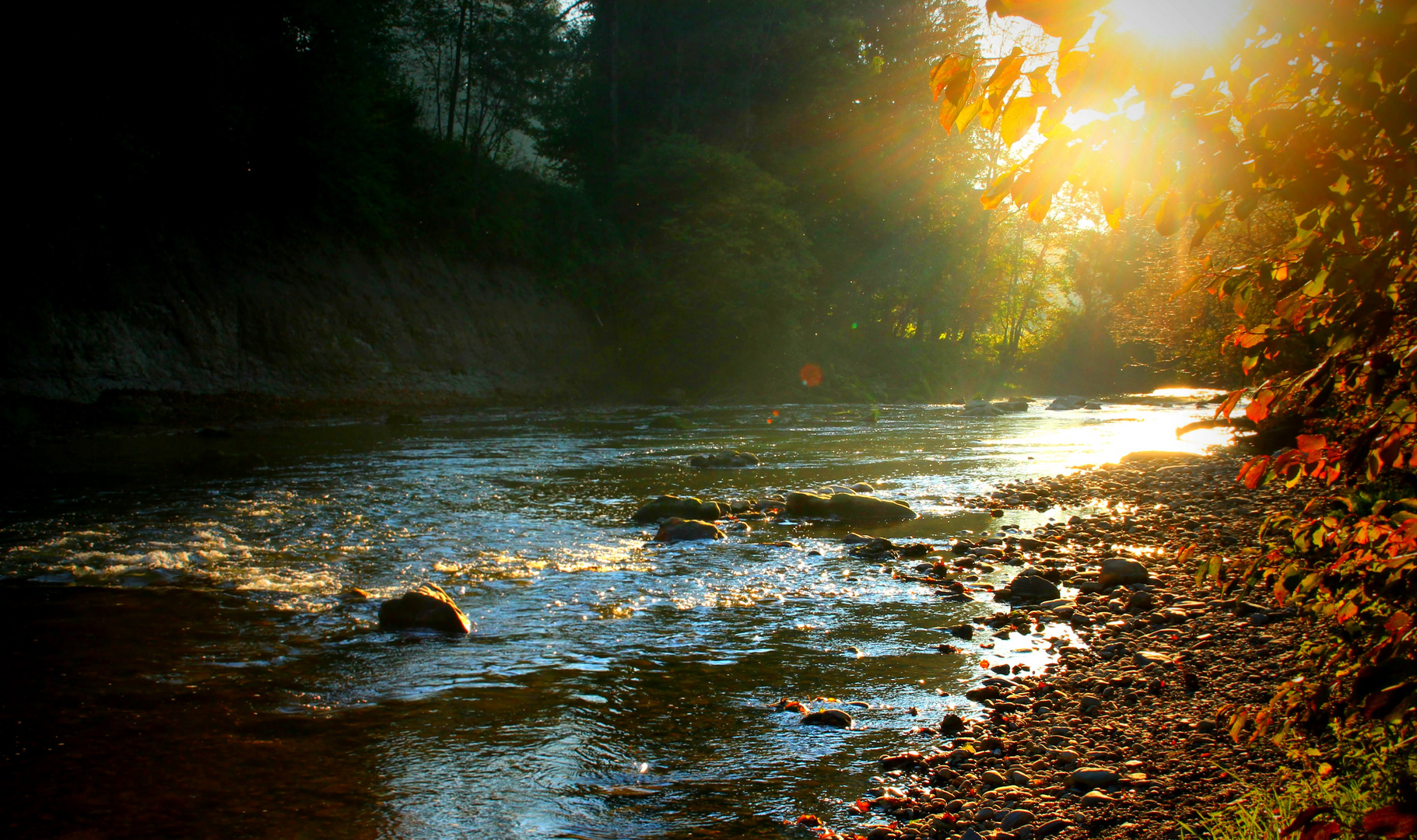 Argen im Herbst