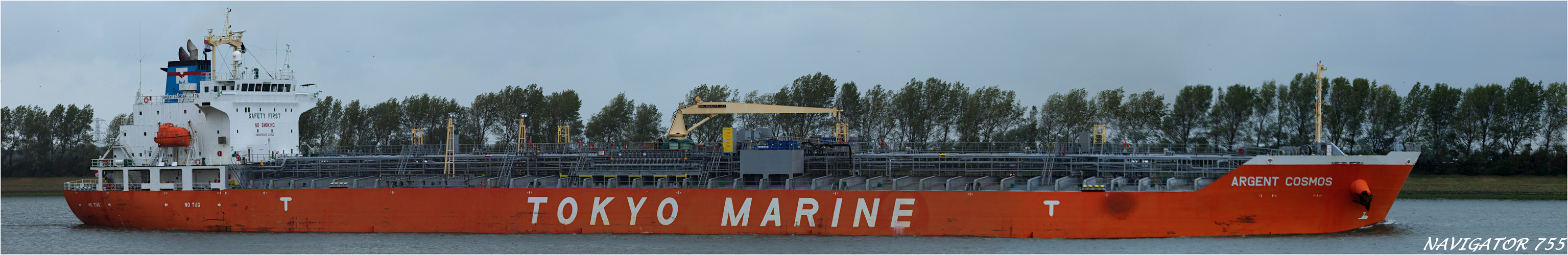 ARGENT COSMOS / Chemical Tanker / Rotterdam / Bitte scrollen!