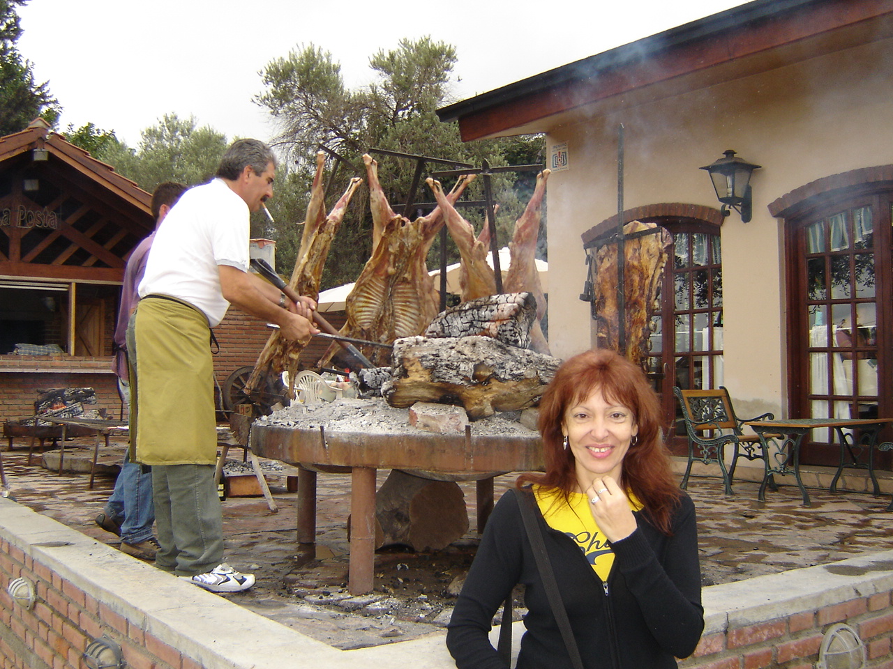 ARGENTINA ASADO A LA ESTACA EN MERLO SAN LUIS