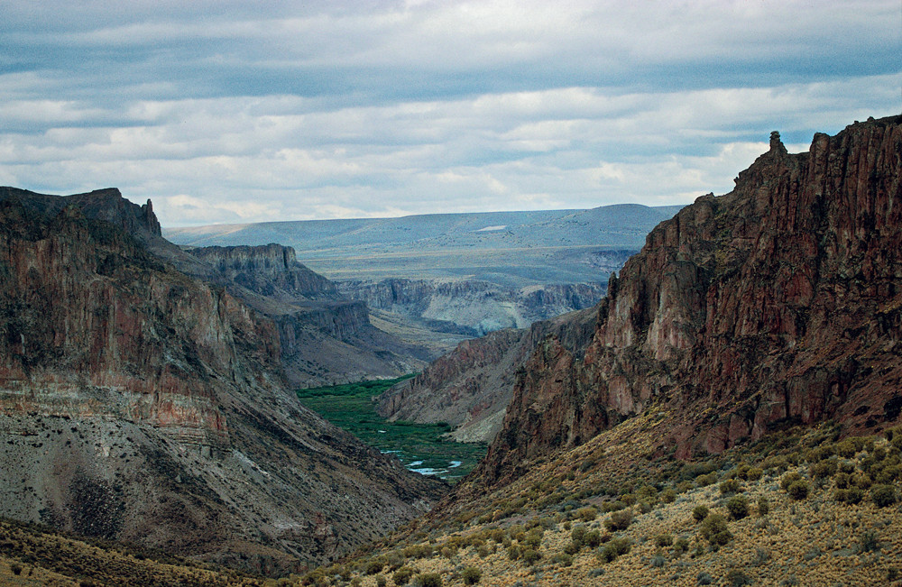 ARGENTINIEN Patagonien Canyon des Rio Pinturas 2