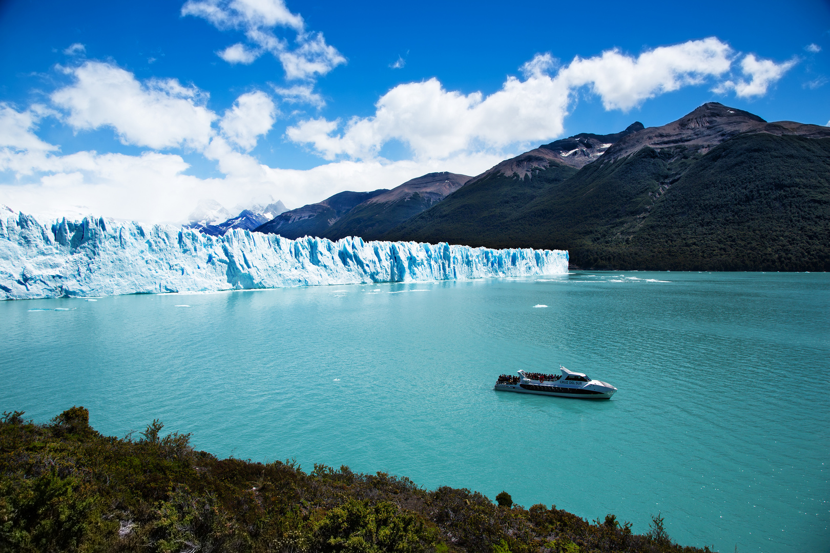 Argentinische Impressionen; Perito-Moreno 1