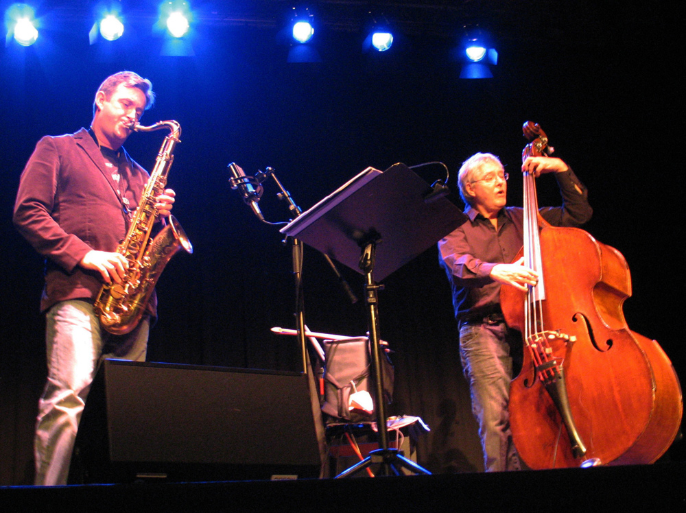 Arild Andersen & Tommy Smith im Alten E-Werk in Göppingen am 06.11.2009 # 1