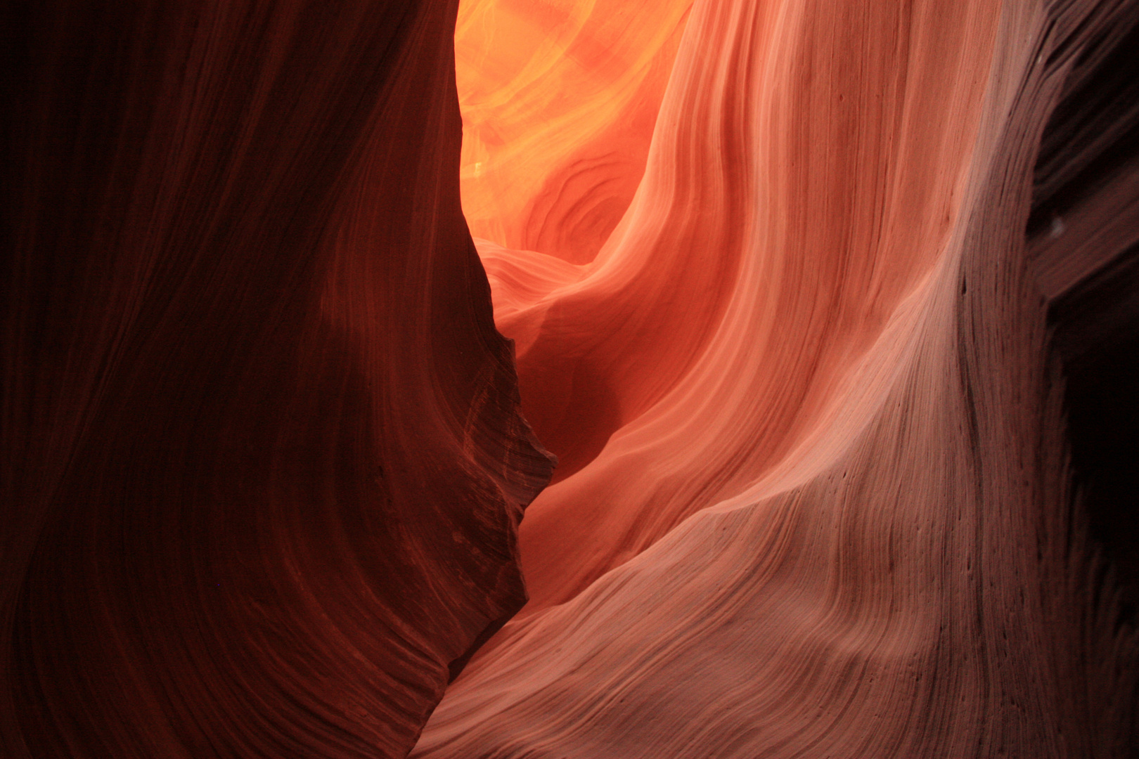 Arizona 2009 / Lower Antelope Canyon / with sun