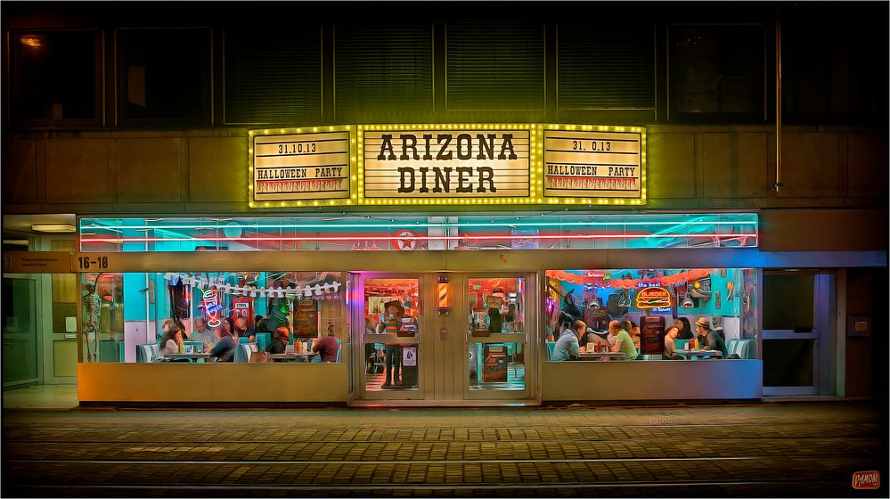 Arizona Diner zu Halloween