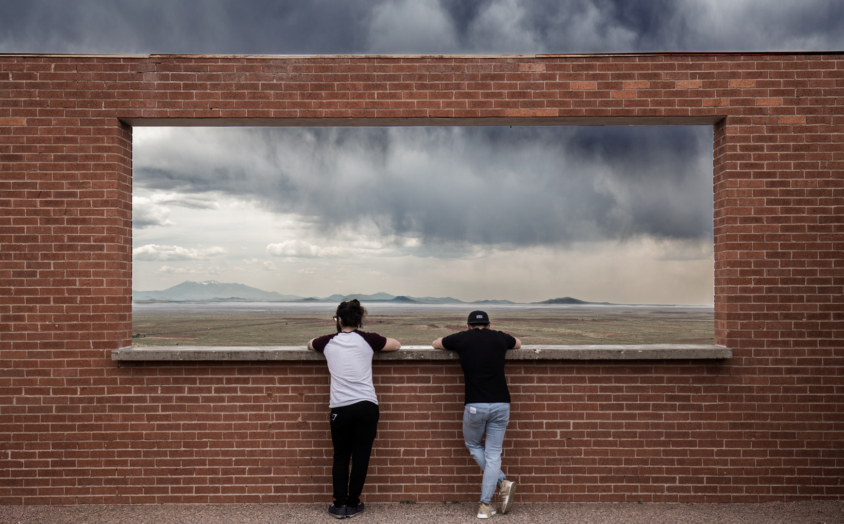 Arizona Through a Window (HDR)