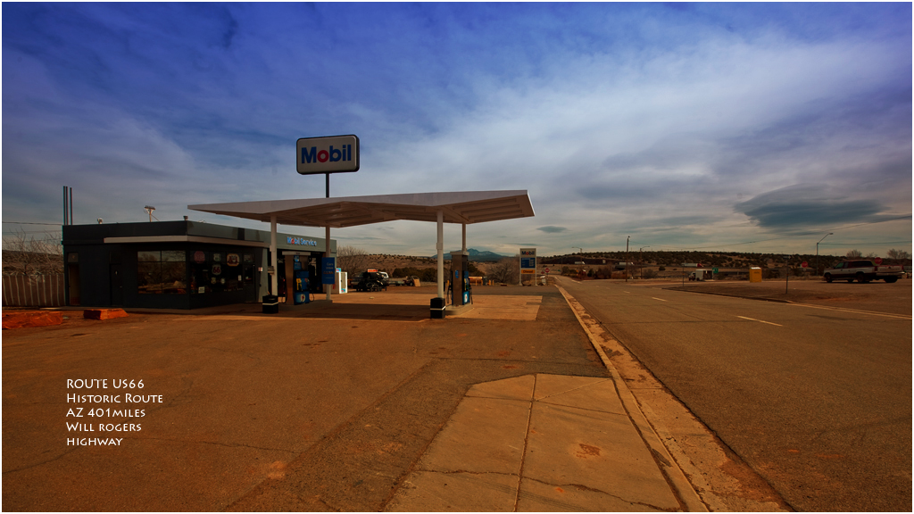 Arizona - US ROUTE66 old gasoline