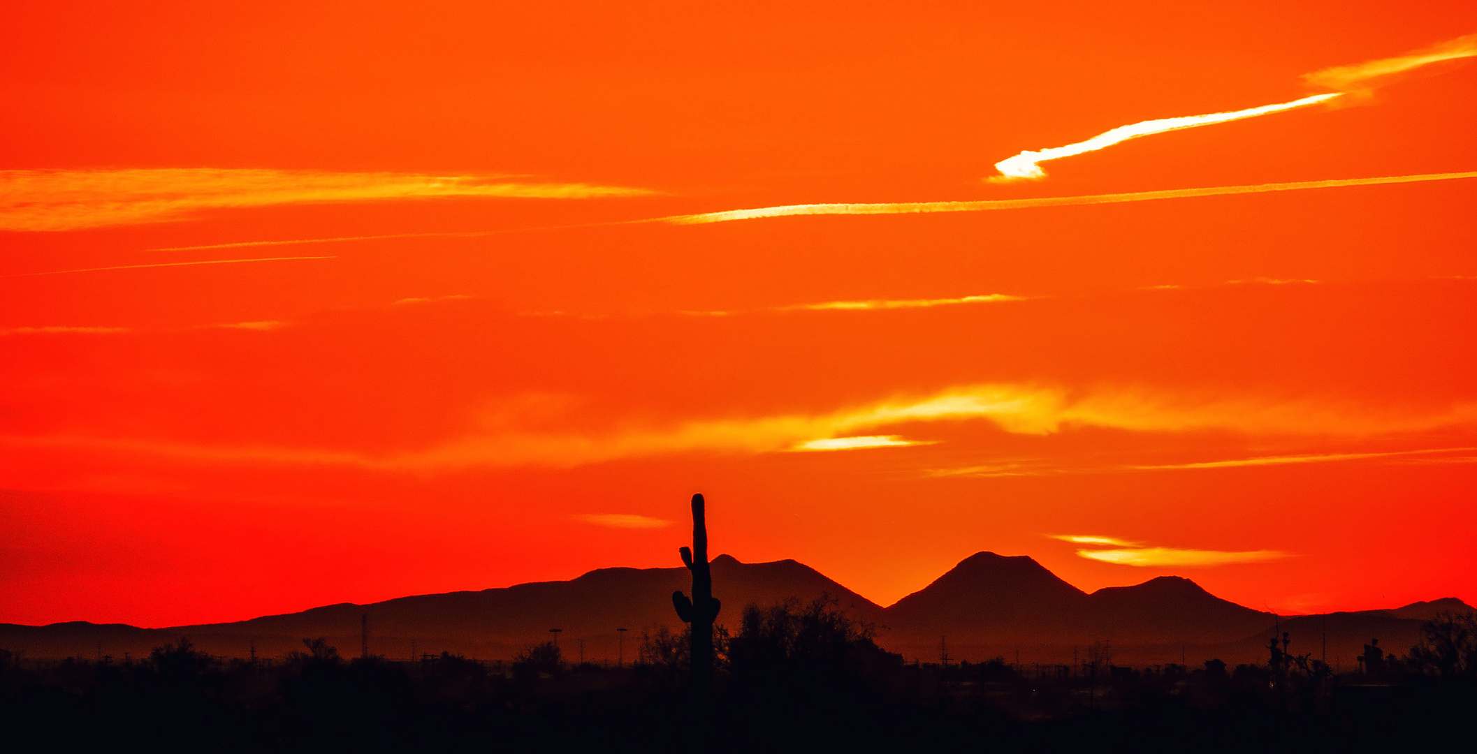 ARIZONA……NACH SONNENUNTERGANG…..40 GRAD