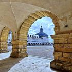 Arkaden des Schlosses Friedenstein in Gotha