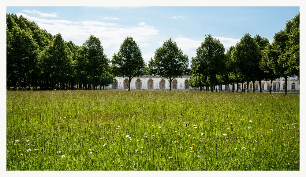 Arkaden im Schlosspark Schleißheim