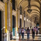 Arkadenbögen an der Praca do Comercio (Terreiro do Paco)