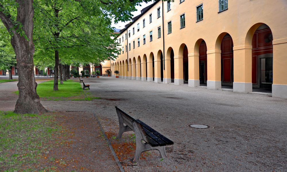 ARKADENGANG AM HOFGARTEN