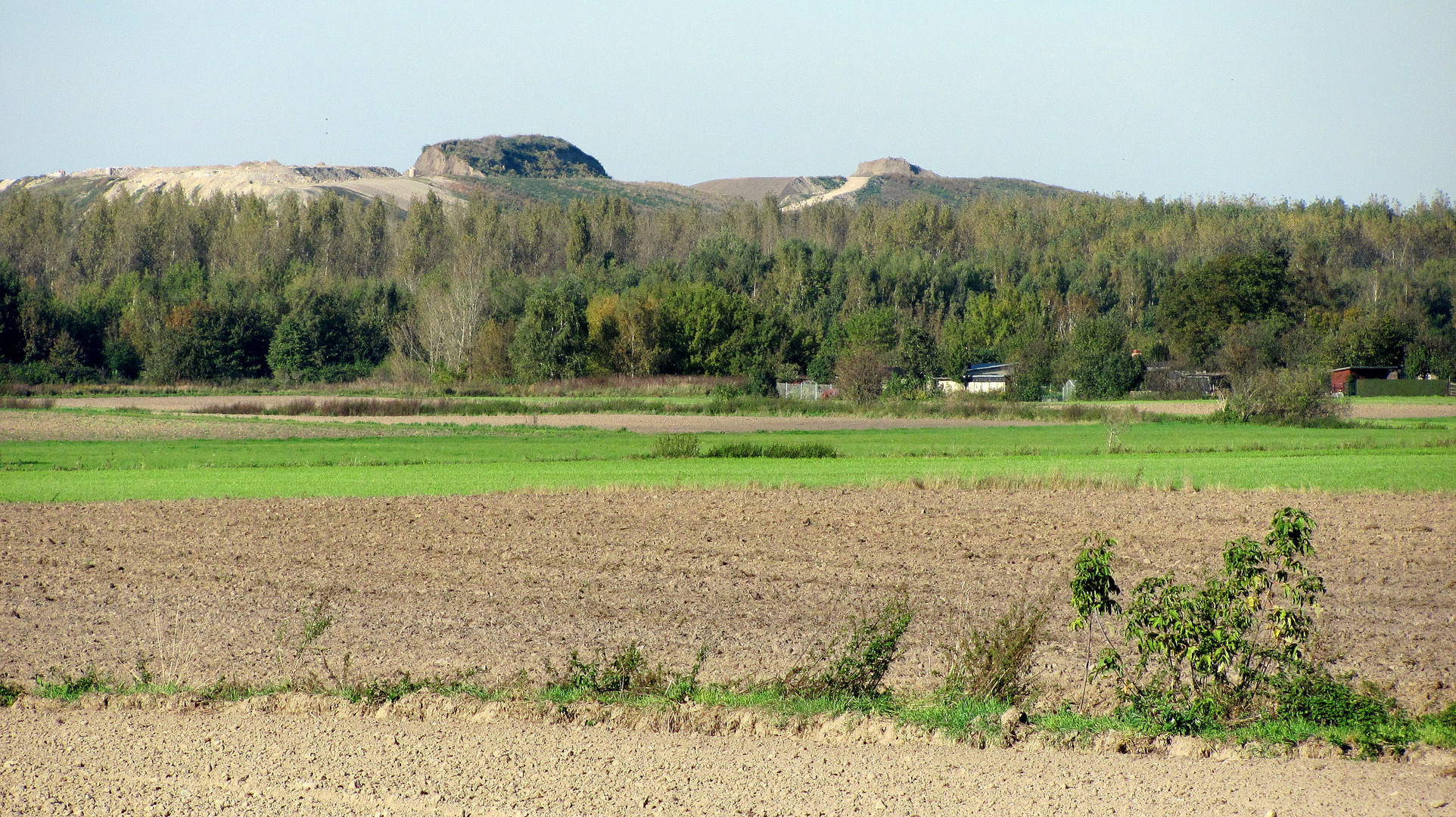 Arkenberge in Sicht