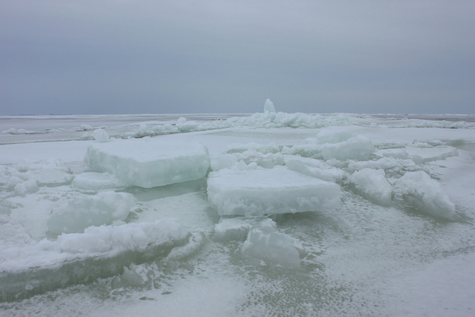 Arktis auf dem Greifswalder Bodden