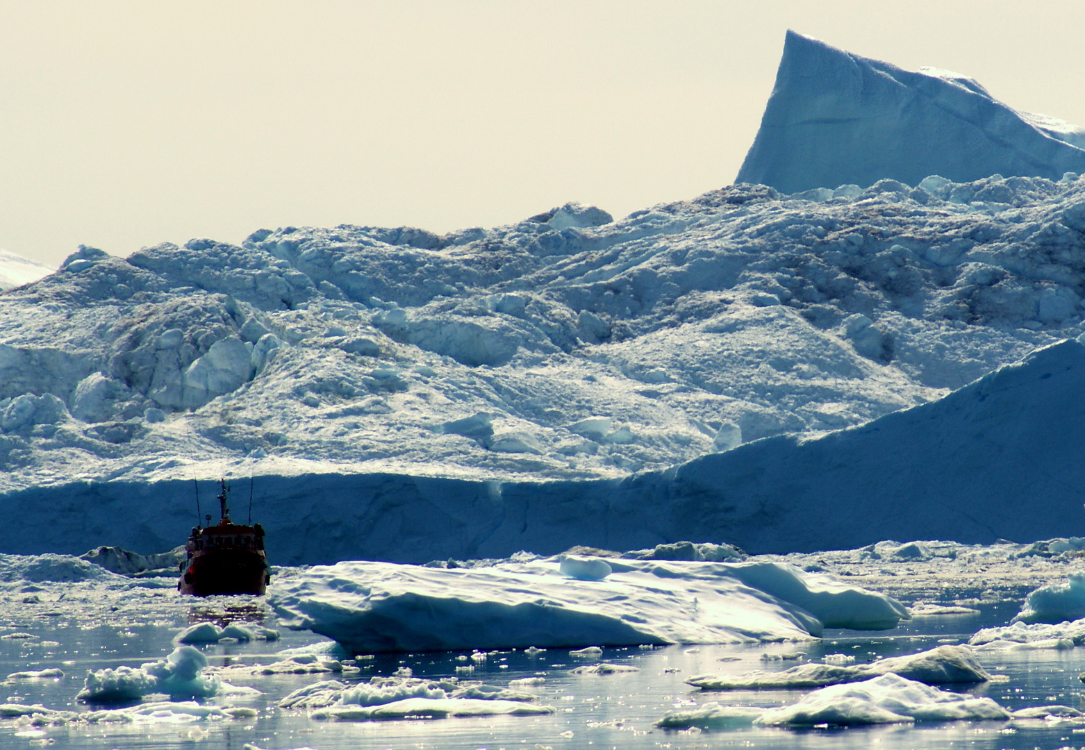 Arktische Eiswelt