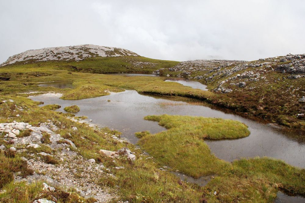 Arktische Fjäll-Landschaft im Beinn Eigh Nature Reserve