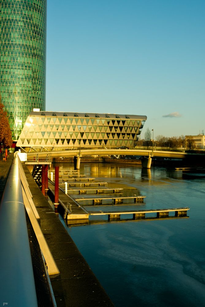 Arktische Temperaturen in Frankfurt