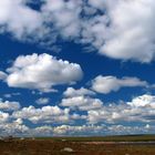 arktischer Sommerhimmel, Kazan River