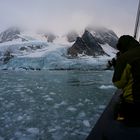 Arktisches Land Spitzbergen / Svalbard - Reisebericht 2008 / 022 (Der Eisfotograf und die Ruhe)