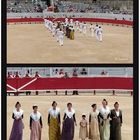 Arles - Amphitheater - Einzug der Gladiatoren mit frauen und Kind