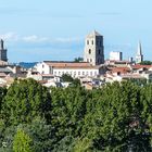 Arles - Blick auf die Altstadt - mit Tele vom Hotel