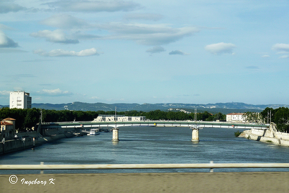 Arles - Brücke über die Rhone