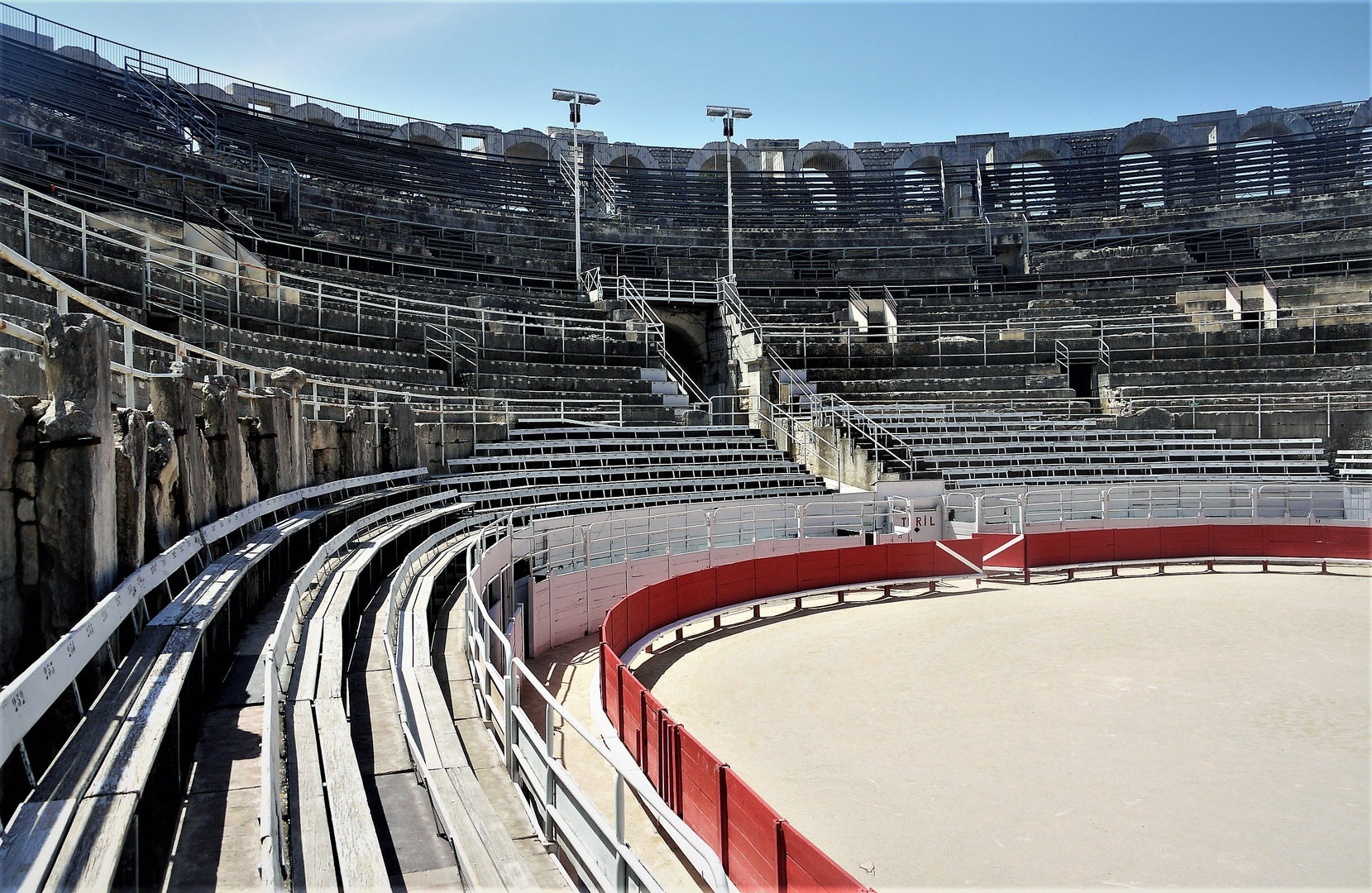 Arles in der Camargue- Die antike Arena 