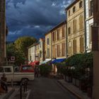 Arles kurz vor dem Wolkenbruch