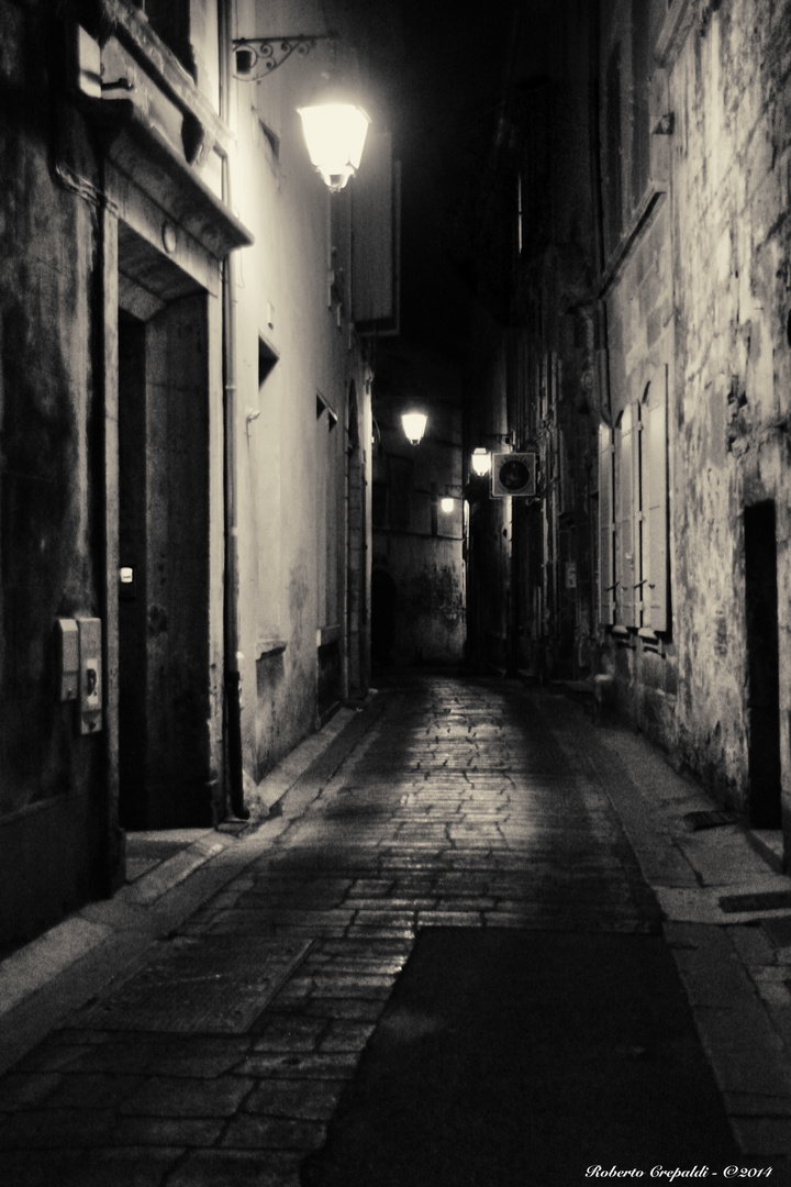 Arles, notturno