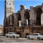 Arles `s ruins. The cars at the time were top model :-)))