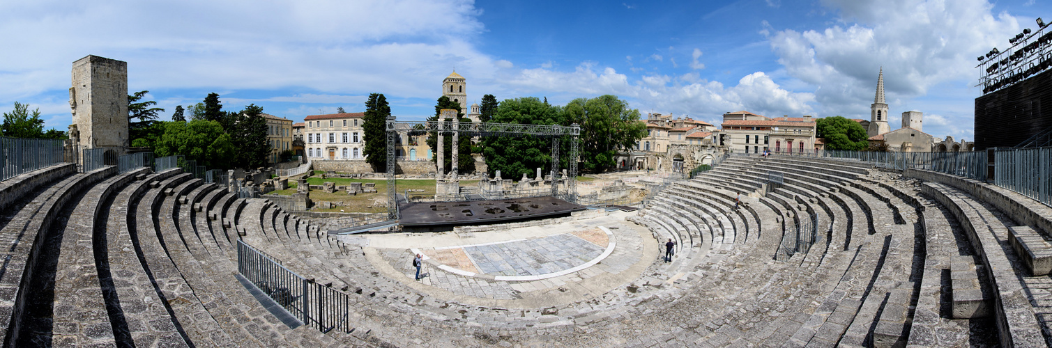 Arles Theater Panorama