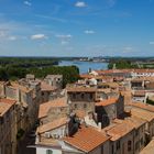 Arles vieille ville vue des arènes